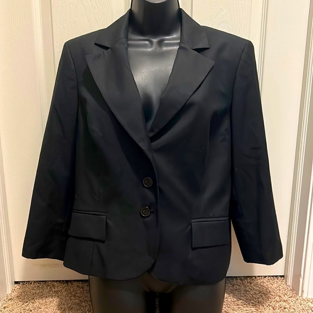 Black Nine West Suit Top